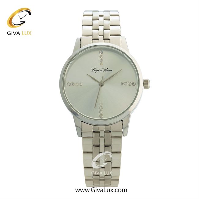 ساعت مچی اورجینال زنانه LdA نقره ای | نقره ای| نقره ای| کد رفرنس 2369